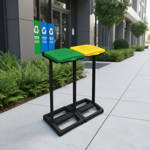 Soporte para Bolsas de Basura Bis MR.B 7418C99 con Tapa para Gestión de Residuos Mongardi Bis - Product Image 3