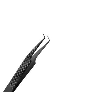 Pinzas para Pestañas de Precisión Perfecta de 90 Grados, de Acero Inoxidable, Herramienta para Pestañas Postizas con Punta Puntiaguda y Logotipo Personalizado - Product Image 2