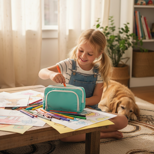 BrightStart Nouvelle trousse à crayons - Sac pratique et pratique pour crayons et fournitures scolaires - Product Image 2