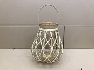 โคมไฟหวายไม้ไผ่แบบพกพาโคมไฟตกแต่งบ้านทำมือทนทานเฟอร์นิเจอร์ตกแต่งพื้นที่ - Product Image 5