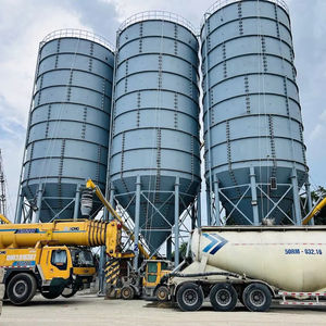 Structure de silo à ciment robuste offrant une confinement en vrac sécurisé et un déchargement constant pour les opérations à grande échelle - Product Image 1