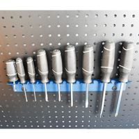 Support de tournevis en acier CSPS, manuel, OEM, pour atelier, garage, bureau, rangement d'outils, gain de place