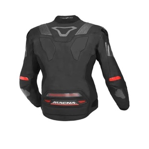 Chaqueta de Motocicleta de Cuero para Mujer MACNA POINTER de Alta Calidad, Resistente al Viento, Ropa Deportiva para Carreras de Autos - Product Image 2