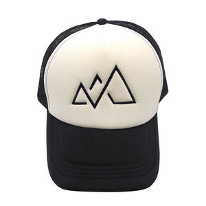 Chapeau de camionneur éponge 5 panneaux de qualité fine broderie personnalisée casquette de Baseball unisexe réglable maille dos Hip Hop Performance décontractée - Product Image 5