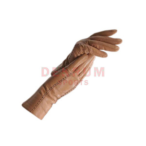 2024 Gants en cuir à doigts entiers Gants de conduite à la mode de style uni avec fonction d'habillage pour une utilisation en extérieur - Product Image 6