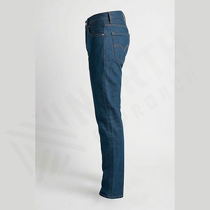 Fournisseur de jeans en denim respirant pour hommes, offrant des lavages élégants, une personnalisation de la marque, des services ODM, toutes saisons, couleur personnalisée - Product Image 3