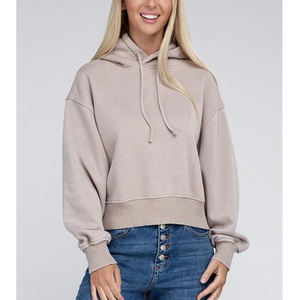 Sweat-shirt à capuche surdimensionné pour hommes et femmes, pulls à capuche délavés, vêtements d'automne, sweats à capuche unisexes - Product Image 6