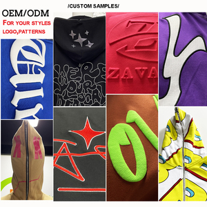 Mens Blinged Hoodi Transfer Streetwear Hombres Full Zip Up Hoodie Rhinestone - Product Image 6