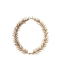 Guirlande en métal de haute qualité Style élégant ornements de Noël pour la décoration murale Festivals et cadeaux prix de gros - Product Image 1