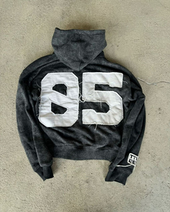 Sudaderas con Efecto Desgastado para Hombre Hechas en Pakistán, Nuevo Diseño, Sudaderas con Efecto Desgastado para Hombre, Ropa Casual Básica, Sudaderas con Efecto Desgastado para Hombre - Product Image 5