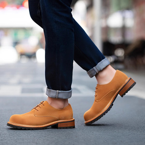 Mocassins en cuir confortables pour hommes, chaussures habillées décontractées, design léger pour les trajets quotidiens, chaussures en cuir formelles pour hommes - Product Image 1