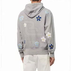Sudadera Moderna con Bordado Personalizado para Hombre, Sudadera con Capucha Extra Grande, Ropa Casual Urbana, Fabricación al por Mayor - Product Image 3