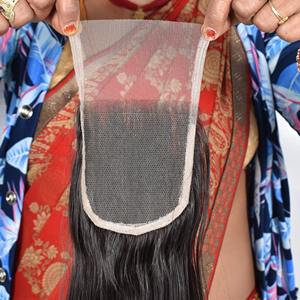 Cheveux humains indiens vierges Remy de qualité supérieure, lisses, non traités, naturels, avec closure, fournisseur par Export - Product Image 5