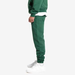 Sweats à capuche en molleton personnalisé pour hommes, ensemble de pantalons de survêtement, ensemble de pantalons évasés et de sweat à capuche déchirés surdimensionnés en coton sans ficelles - Product Image 3