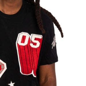 Camiseta Personalizada con Cuello Redondo y Estampado para Hombre, Poliéster/Algodón, Ecológica, Corte Regular, Tallas Grandes, Ropa Casual Urbana - Product Image 4