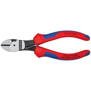 KNIPEX Heavy-Duty 160 mm Polished Side Cutters Type 1 <b>Kitchen</b> <b>Scissors</b> with Multi-Component Handles - Product Image 6
