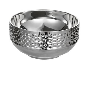 <b>Silver</b> Color Bowl With Leaf Handle Handmade Metal Brass <b>Dip</b> Bowl Gold Color Finished for Fruits & Table Decoration Restaurant - Product Image 2