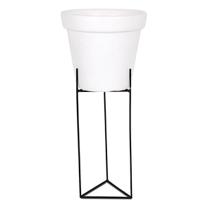 Soporte de flores de metal de hierro de tamaño personalizado, maceta para interiores, diseño Simple para sala de estar, decoraciones de boda, decoración lateral - Product Image 1