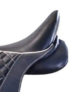 Selle de dressage anglaise en cuir souple de haute qualité Produit équestre fin respirant pour l'équitation - Product Image 5