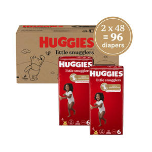 Pour les couches pour bébés Huggies Little Snugglers Taille 1 198-Sélectionnez pour plus d'options - Product Image 5