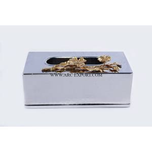 Hammered Work Metal Stainless Steel <b>Tissue</b> Storage Holder Standard New Arrival Table Ware <b>Tissue</b> <b>Paper</b> Holder for Home Decor - Product Image 2