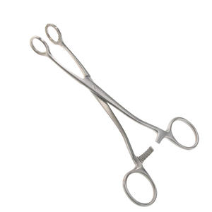Fórceps de lengua Collin de alta calidad, fórceps de sujeción de órganos de acero inoxidable, fórceps de agarre, lengua CE aprobado por Surgiright Instrument - Product Image 4