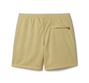 Pantalones cortos de malla con cintura elástica de poliéster OEM 100% informales transpirables sólidos, pantalones cortos de malla gruesos y cómodos para hombre al por mayor con logotipo personalizado - Product Image 2