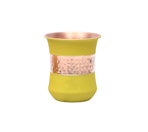 Copas de viajero Koi del proveedor de cobre al por mayor, vasos de cobre puro de 300ml para fiestas, beneficios de salud Ayurveda martillados - Product Image 5