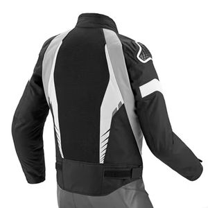 Traje de carreras de cuero de motocicleta transpirable personalizado para hombres-Diseño de color bloqueado Uso en todas las estaciones - Product Image 4