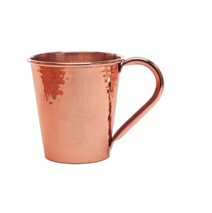 OEM y ODM personalizado 100% taza de cobre de calidad genuina respetuoso con el medio ambiente hecho a mano de cerámica Moscow Mule para tazas para café hecho en La India - Product Image 1