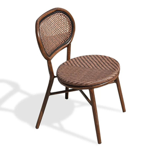 Sedia Moderna da Esterno per Patio e Giardino, Arredamento da Esterno, Sedia in Rattan Impermeabile per Uso Domestico e Commerciale - Product Image 6