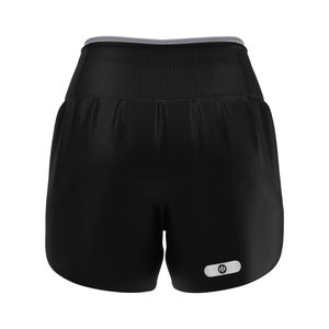 กางเกงขาสั้นและกางเกงรัดรูปสำหรับผู้หญิง 360 องศา ความยาวเป้า 5 ซม. สีดำ - Product Image 4
