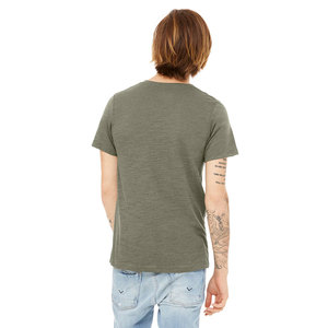 Camisetas de algodón 100% para hombre, Camiseta con cuello en V - Product Image 2