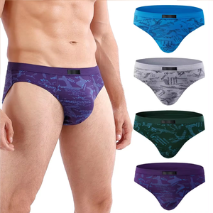 String pour hommes de haute qualité, marque compétitive, prix de séchage rapide Slip pour hommes Boxer sous-vêtements en coton respirant Logo personnalisé String pour hommes - Product Image 4