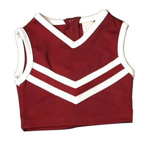 Conjunto Profesional de Dos Piezas para Animadoras: Top Corto y Falda con Logotipo Personalizado para Equipos y Academias - Product Image 2