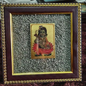 กรอบรูปพระศรีคริสตานาถ งานแฮนด์เมด สัญลักษณ์อินเดีย ของตกแต่งบ้าน ของขวัญและงานฝีมือ ราคาขายส่งทุกประเภท - Product Image 1