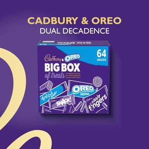 Cadbury & OREO Big Box of Treats, 64 <b>Assorted</b> <b>Chocolates</b> and Snacks, 1618 g - Product Image 3
