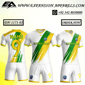 เสื้อฟุตบอลผ้าโพลีเอสเตอร์คุณภาพสูงเสื้อพิมพ์โลโก้ตามสั่ง - Product Image 5