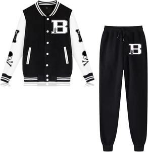 Chaqueta Varsity Personalizada de Invierno para Hombre de Alta Calidad de Fabricante OEM con Logotipo Frontal, Mangas de Lana y Diseño de Béisbol Letterman - Product Image 6