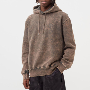 2025 algodón poliéster hecho pulóver Puff estampado sudaderas con capucha peso pesado grueso Puff estampado sudaderas con capucha para ropa informal - Product Image 6