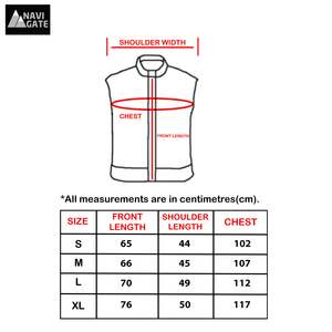 Elegante chaqueta de medio plumón para hombre en marrón medio chaleco y chaleco navegación conveniente - Product Image 5