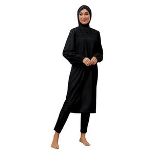 Traje de Baño Islámico Ligero y Modesto para Mujer, Manga Larga, Cobertura Completa - Product Image 2