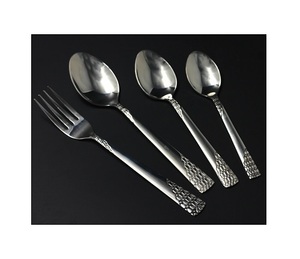 Best Seller Eco-Friendly Stainless Steel Flatware Spoons Set Handmade Unique Design <b>Salad</b> Servers Restaurant Hotel <b>Salad</b> <b>Tools</b> - Product Image 1