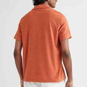 Polo de sublimación de poliéster para hombre, control de humedad, secado rápido, tela transpirable, directo de fábrica, producción personalizada oem odm - Product Image 6