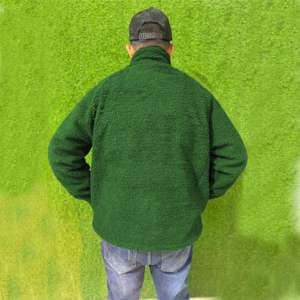 Cotton Blended <b>Men's</b> <b>Sherpa</b> <b>Hoodie</b> Sweatshirts New Arrival Heavyweight Thick Fur Pullover Lined Design Hoodies <b>Men</b> - Product Image 4