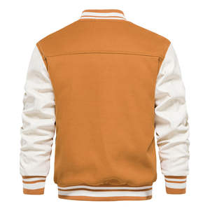 Chaquetas para Hombre 2026, Último Diseño, Chaqueta Universitaria de Forro Polar para Hombre, Logotipo Personalizado, Chaqueta Universitaria de Forro Polar de Manga Larga para Hombre en Venta, OEM - Product Image 4