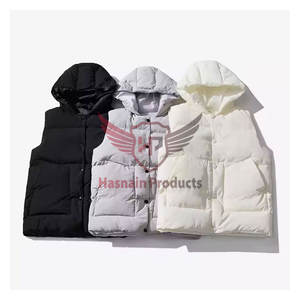 Men's Premium Quality Reversible Puffer <b>Waistcoat</b> Sleek Stylish Casual Winter Coat Padded Sleeves Breathable Warm Lightweight - Product Image 1