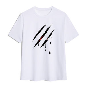 Camiseta negra transpirable de algodón 100%, Camiseta con estampado gráfico personalizado, camiseta de gran tamaño con estampado DTG para hombres y mujeres - Product Image 4