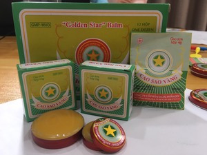 Bálsamo GOLDEN STAR, Recuerdo Cultural de Vietnam, Mezcla Aromática Local, Mentol Natural y Alcanfor, 10 Latas/Paquete - Product Image 5