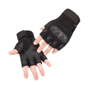 ถุงมือยุทธวิธีแบบครึ่งนิ้ว RABIXO SPORTS สำหรับกิจกรรมกลางแจ้ง ป้องกันนิ้วมืออย่างดี ผลิตจากยางคุณภาพพรีเมียม พร้อมขายแล้ว - Product Image 1